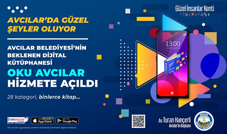 Yeni nesil kütüphane “Oku Avcılar” 22 bin kitaplık dev arşiviyle yayında