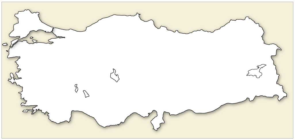 Türkiye dilsiz haritası