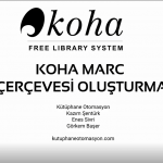 Koha Marc Çerçevesi Oluşturma