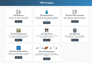 PDF Araçlarıyla Belgelerinizi Kolayca Yönetin: En İyi Çözümler ve İpuçları