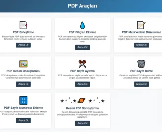 PDF Araçlarıyla Belgelerinizi Kolayca Yönetin: En İyi Çözümler ve İpuçları