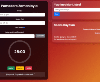 Pomodoro Yöntemi ile Verimli Çalışın